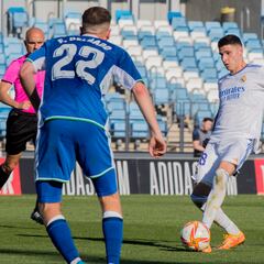 Alberto Retuerta, del Castilla, en el punto de mira del Deportivo