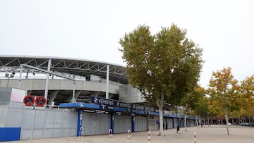 16/11/23 INAGURACION NUEVAS OFICINAS GETAFE
EXTERIORES ESTADIO COLISEUM ALFONSO PEREZ