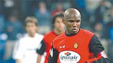 <b>CODICIADO. </b>Samuel Etoo podría ser el tapado del Barcelona.