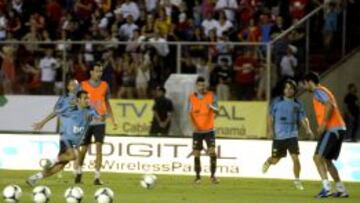 Entrenamiento en Panamá.