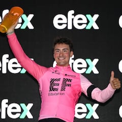 Bettiol, primer líder del Tour Down Under tras un prólogo mojado