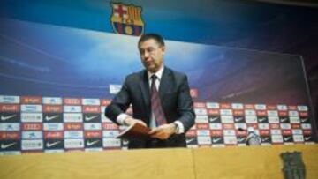 Josep María Bartomeu, presidente del Barcelona.