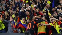 Colombia vence a España en Londres con gol de Daniel Muñoz.