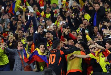 Colombia vence a España en Londres con gol de Daniel Muñoz.