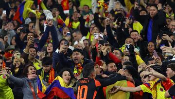 Colombia vence a España en Londres con gol de Daniel Muñoz.