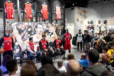 Una camiseta que es un pedazo de historia del baloncesto español