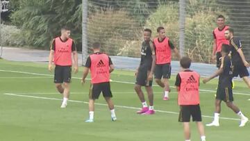 El Madrid comienza a preparar el partido de Liga ante el Sevilla
