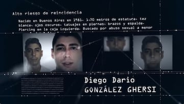 Fugitivo Diego Darío González