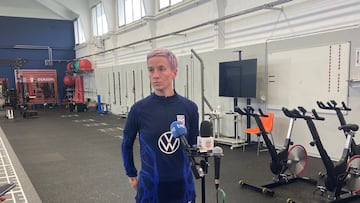 Rapinoe, de las ‘15′: “Espero que la RFEF baje la guardia...”