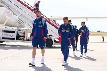 Laporte y Yéremy Pino.