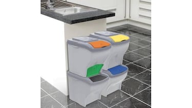 ¿Reciclar y ahorrar espacio? Te descubrimos cómo con el juego de contenedores más vendido en Amazon