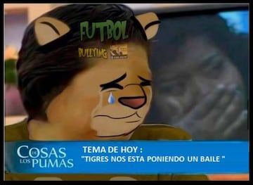 Tigres goleó y eliminó a Pumas, los memes no podían faltar