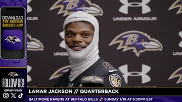 Lamar Jackson’s priceless reaction after Ravens reporter tries to jinx him
