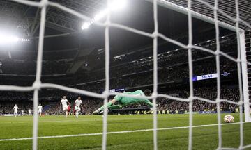 0-1. Kylian Mbappé marca el primer gol.