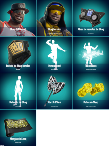 Shaq y DJ Diesel llegan pronto a Fortnite: el mítico Shaquille O’Neal tendrá dos nuevas skins