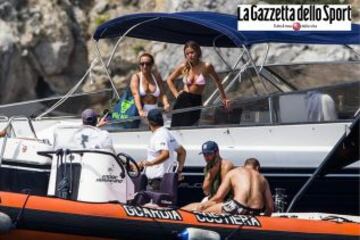 La Gazzetta muestra la secuencia del accidente de Higuaín en Capri