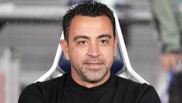 Tokyo (Japan), 06/06/2023.- FC Barcelona's head coach Xavi Hernandez reacts during the friendly soccer match between Vissel Kobe and FC Barcelona at the National Stadium in Tokyo, Japan, 06 June 2023. (Futbol, Amistoso, Japón, Tokio) EFE/EPA/FRANCK ROBICHON
