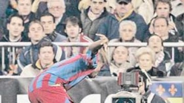 <b>SE VERÁ. </b>Las cámaras seguirán las evoluciones de Etoo y el Barça.