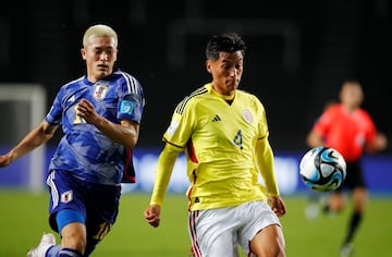 Japón y Colombia se enfrentan por la segunda fecha de la Copa del Mundo Sub 20 en el Estadio Único Diego Armando Maradona.