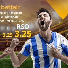 Atlético de Madrid vs. Real Sociedad: horario, TV, estadísticas, clasificación y pronósticos