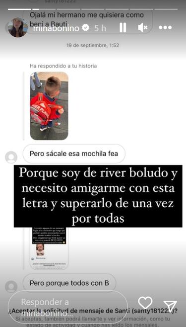 Mina Bonino pone fecha a su tercer embarazo y advierte sobre el nombre