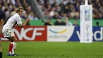 <strong>RESOLUTIVO.</strong> Jonny Wilkinson apareció cuando su equipo más le necesitaba.