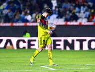 Israel Reyes of America during the 3rd round match between Pachuca and America as part of the Liga BBVA MX, Torneo Clausura 2026 at Hidalgo Stadium, on January 18, 2026 in Pachuca, Hidalgo, Mexico.