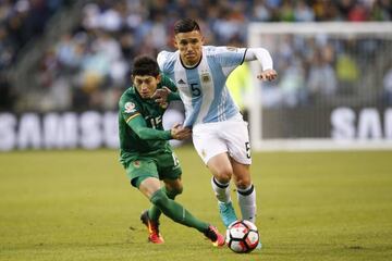 Kranevitter con la selección argentina.