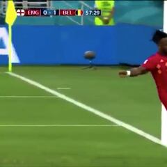 Salió el premio: en 30' ya había 100.000 tuits sobre la jugada tonta del Mundial, ¡ay Batshuayi!