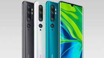 Xiaomi Mi Note 10: cámara de 108 Mpxl 5 lentes y batería enorme por menos de 600€