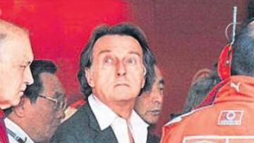 <b>NI SE RINDE, NI SE RESIGNA. </b>Montezemolo, en el centro de la imagen, está dispuesto a plantar cara a la FIA en el polémico asunto del espionaje.
