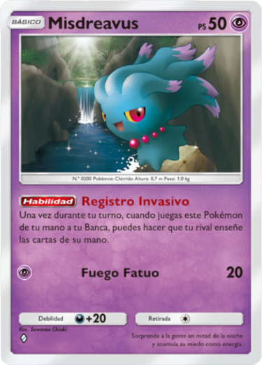 Adiós a jugar a ciegas en Pokémon TCG Pocket: Misdreavus lee la mente a tu rival y revela las cartas de su mano