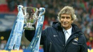 Pellegrini y Manchester City van por un nuevo título en Inglaterra