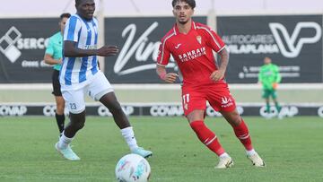 Kevin Medina, en una acción de partido