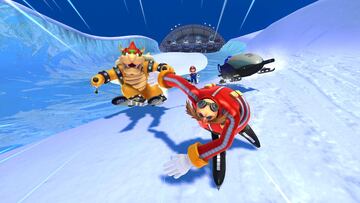 Captura de pantalla - Mario &amp; Sonic en los Juegos Olímpicos de Invierno - Sochi 2014 (WiiU)