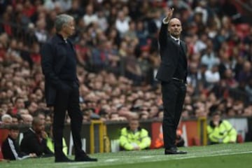Mourinho vs Guardiola en imágenes