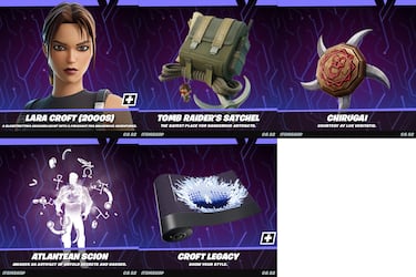 Lara Croft of Tomb Raider returns to Fortnite with a new outfit based on the worst installment of the saga