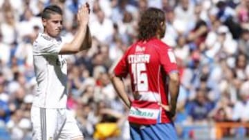 Nuevo regreso de James: en abril volvió y el Madrid goleó