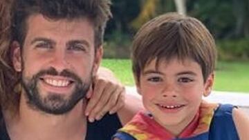 El precioso poema que le ha dedicado a Piqué su hijo: "Es mi mejor amigo"