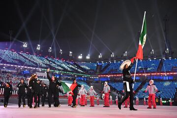 Así fue el desfile de los mexicanos en los JO de Invierno