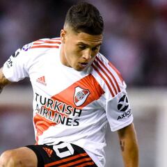Manuel Lanzini le pide a Juanfer Quintero que se quede en River