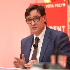 Salvador Illa, sobre la predisposición del PP a hablar con Junts: “Es un avance”