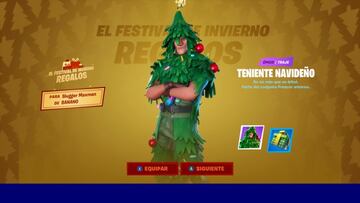 Skin Teniente Navide&ntilde;o