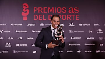Así vivimos los Premios AS del Deporte 2025: todos los premiados de la gala | Rafa Nadal, Raúl, Marc Márquez, Carolina Marín, Jesús Navas, Iris Tió...