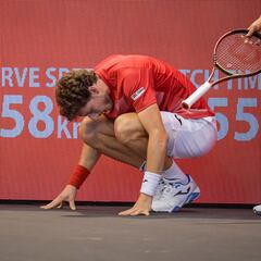 Carreño, con el corazón roto tras perder 9 match-balls en casa