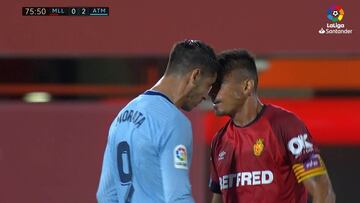 La inusual reacción de Morata que lo deja fuera del derbi