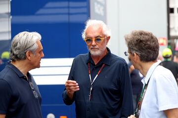 Flavio Briatore, empresario italiano que fue director deportivo del equipo Renault de F¨®rmula 1 desde enero de 2002 hasta septiembre de 2009.