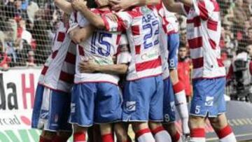 <b>LANZADO. </b>El Granada de Fabri sigue escalando en la clasificación.