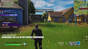 Si nos dejamos caer desde un Dirigible de la OI justo tras haber usado una tirolina, completaremos esta misión con facilidad