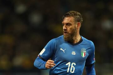 En 117 partidos con Italia, ha marcado 21 goles, con ello cierra el top 20 de los m¨¢ximos anotadores en activo.